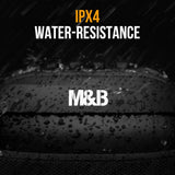Bluetooth Speakers: M&B Portable Splash Proof 80W Bluetooth Party Speaker, IPX4, TWS Pairing, Multi-Input, Lithium Battery, RGB, USB Charging