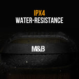 Bluetooth Speakers: M&B Portable Splash Proof 120W Bluetooth Party Speaker with Karaoke Microphone, IPX4, TWS Pairing, Multi-Input, Lithium Battery, RGB, USB Charging