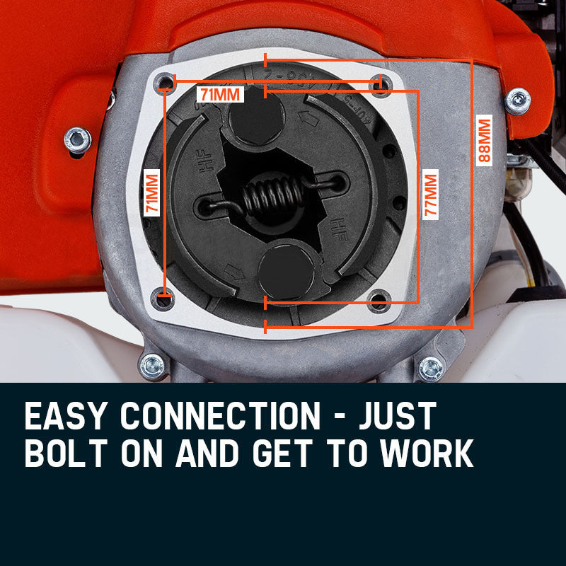 Outdoor Power Equipment: Baumr-AG Engine for Post Hole Digger Replacement Earth Auger Borer