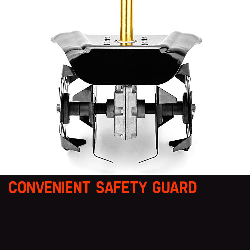 Outdoor Power Equipment: Baumr-AG Tiller Pole Attachment Rotary Hoe Cultivator Commercial Multi Extension