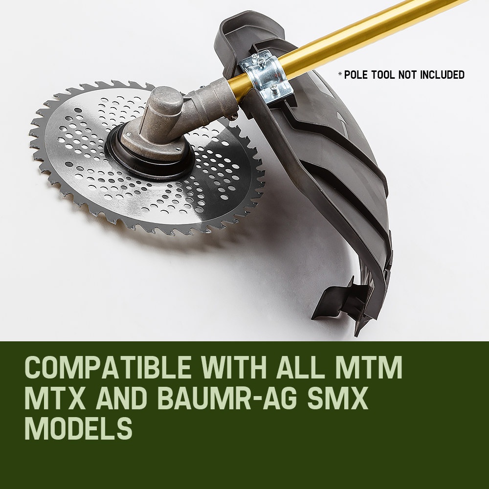 Outdoor Power Equipment: MTM Carbide Tipped 40 Tooth Brush Cutter Blade Whipper Snipper Brushcutter x2