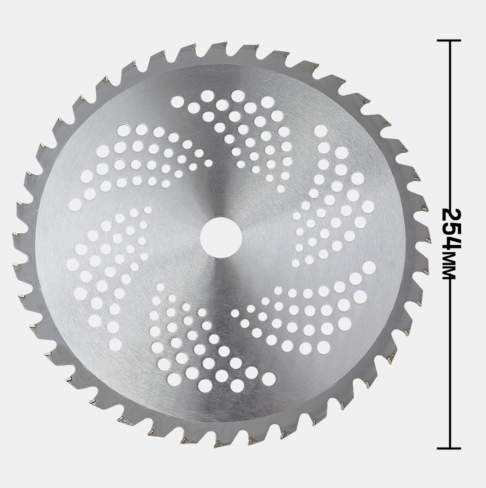 Outdoor Power Equipment: MTM Carbide Tipped 40 Tooth Brush Cutter Blade Whipper Snipper Brushcutter x2
