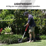 Outdoor Power Equipment: BAUMR-AG LN3 20V SYNC Cordless 2in1 Line Trimmer & Lawn Edger, with Battery and Charger Kit, Adjustable head, Guide Wheel