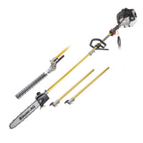 Outdoor Power Equipment: Baumr-AG 65CC Long Reach Pole Chainsaw Hedge Trimmer Pruner Chain Saw Tree Multi Tool