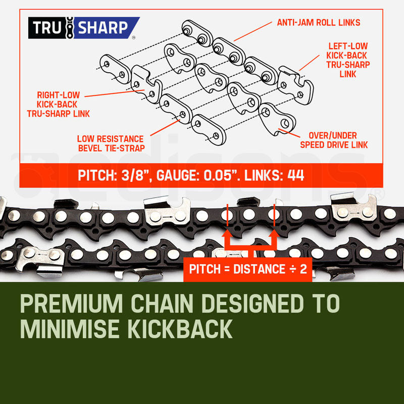 Outdoor Power Equipment: Baumr-AG 65CC Long Reach Pole Chainsaw Hedge Trimmer Pruner Chain Saw Tree Multi Tool