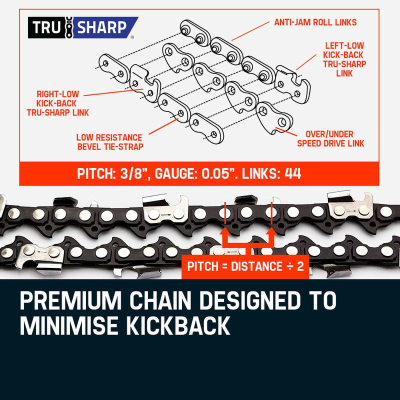 Outdoor Power Equipment: MTM 62CC Long Reach Pole Chainsaw Hedge Trimmer Pruner Chain Saw Cutter Multi Tool