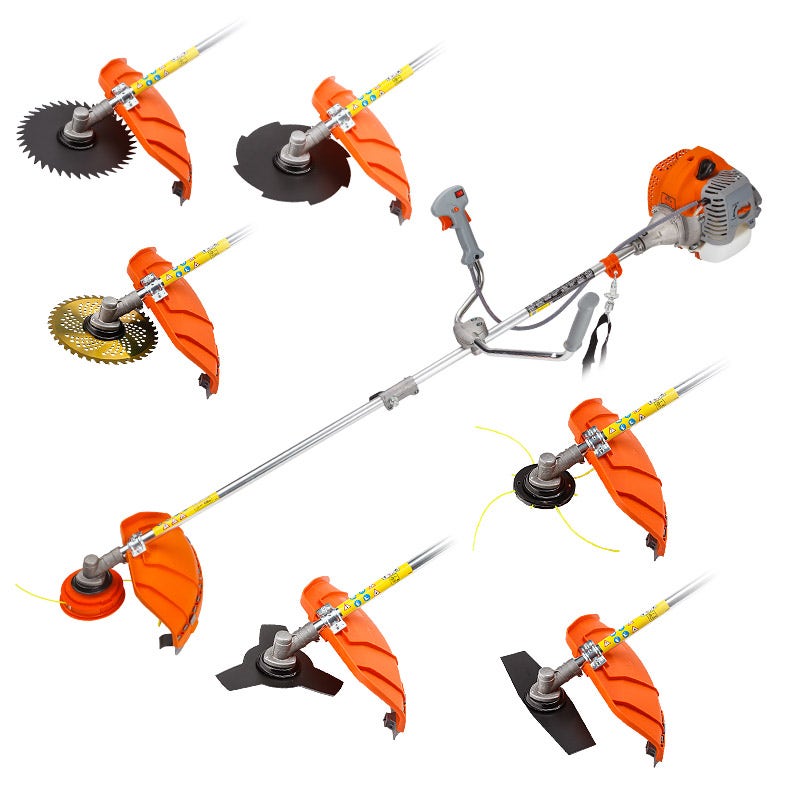 Outdoor Power Equipment: MTM 62cc 7in1 Brush Cutter Garden Multi-Tool , Pole Hedge & Line Trimmer, Bullhorn Handle, 12" Tree Trimming Pruning