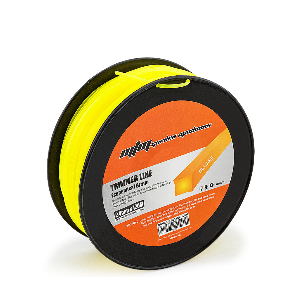 Outdoor Power Equipment: MTM 2.4mm x 120m Trimmer Line Whipper Snipper Cord Brush Cutter Brushcutter