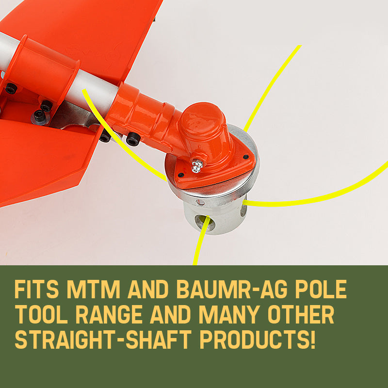 Outdoor Power Equipment: MTM Trimmer Head 4 Line Nylon Alloy Whipper Snipper Brush Cutter Brushcutter