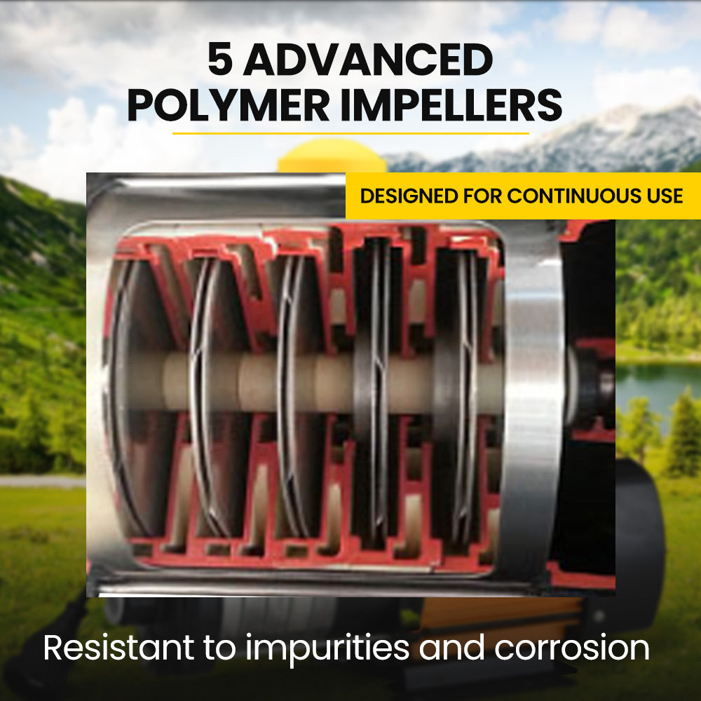 Irrigation Pumps: Protege Multi Stage Water Pump High Pressure Rain Tank Garden Farm House