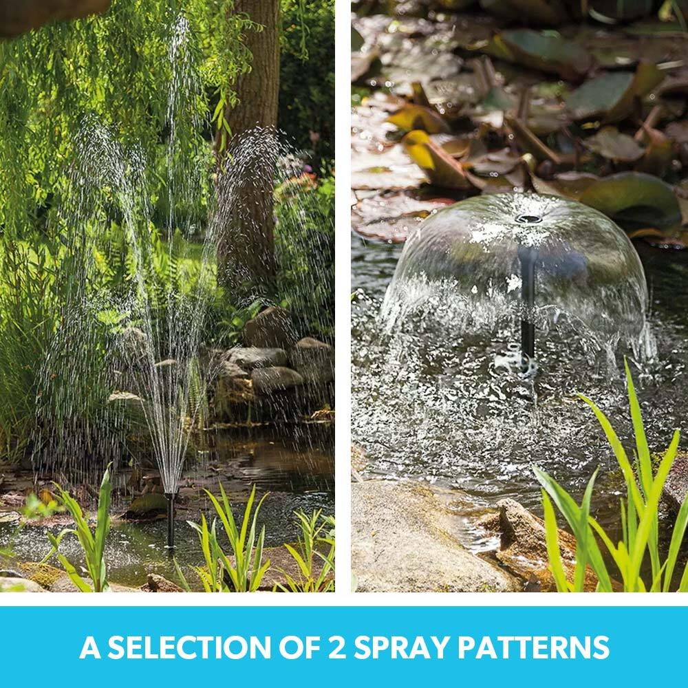 Fountains & Ponds: PROTEGE 20W Solar Fountain Pump Garden Water Pool Pond Kit with Eco Filter Box