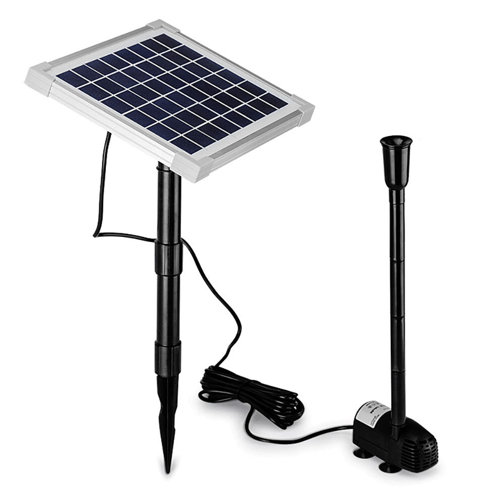 Fountains & Ponds: Protege 20W Solar Fountain Submersible Water Pump Power Panel Kit Garden Pond