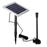 Fountains & Ponds: Protege 20W Solar Fountain Submersible Water Pump Power Panel Kit Garden Pond