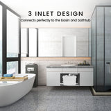 Sewage Pumps: PROTEGE Grey Water Pump, with 3 Inlet, for House, Bathroom, Shower, Sink, Washing Machine