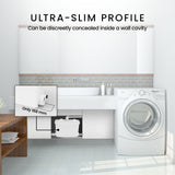 Sewage Pumps: PROTEGE Grey Water Pump, with 3 Inlet, for House, Bathroom, Shower, Sink, Washing Machine