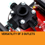 Irrigation Pumps: WARTON 8HP 1.5 1 Petrol High Pressure Water Transfer Pump Fire Irrigation