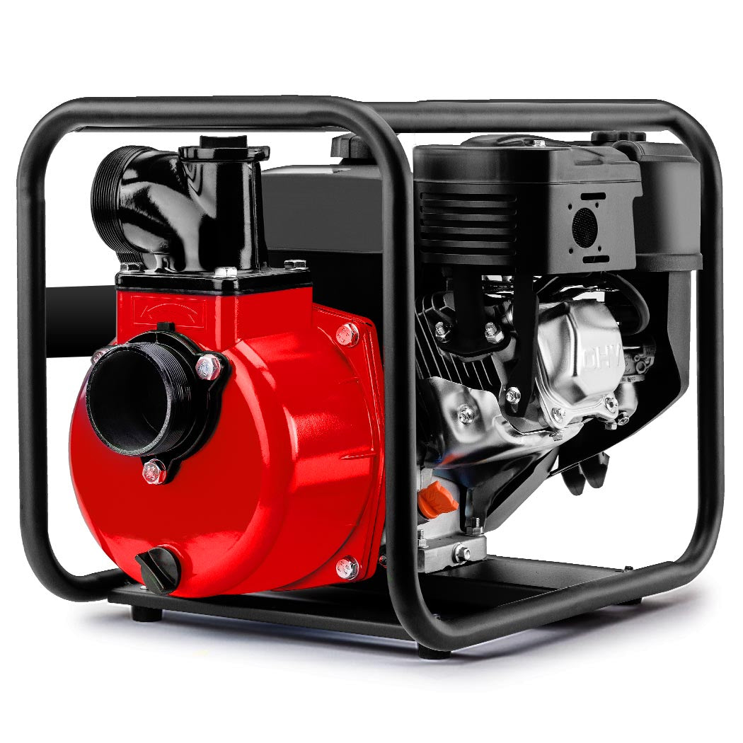 Irrigation Pumps: Warton 8HP 3 Petrol Water Transfer Pump High Pressure Fire Fighting Irrigation