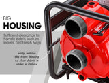 Irrigation Pumps: WARTON 8HP 3 Petrol Trash Water Transfer Pump Pressure Firefighting Irrigation