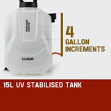 Gardening Tools: PROTEGE 15L Garden Weed Sprayer Multifunction Backpack Fertilizing Watering Farm