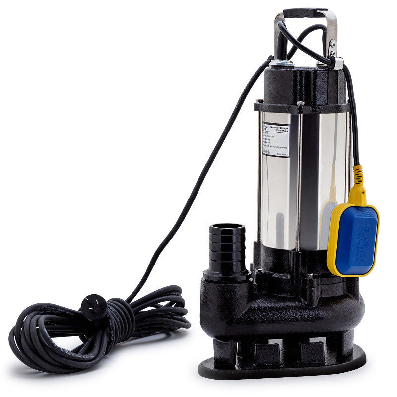 Sewage Pumps: PROTEGE 2250W Submersible Dirty Water Pump Sewage Bore Septic Tank Well Sewerage