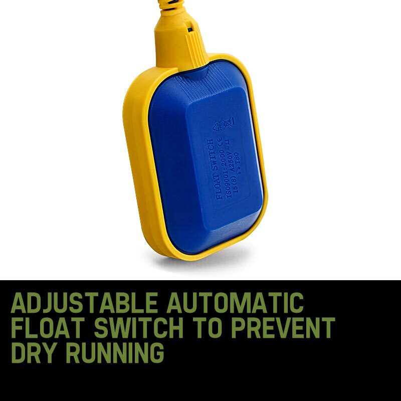 Sewage Pumps: PROTEGE 2250W Submersible Dirty Water Pump Sewage Bore Septic Tank Well Sewerage