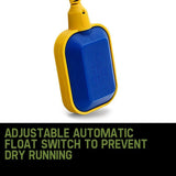 Sewage Pumps: PROTEGE 2250W Submersible Dirty Water Pump Sewage Bore Septic Tank Well Sewerage