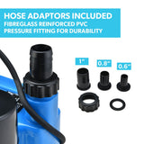 Sewage Pumps: PROTEGE Tight Access Clean/Grey Water Submersible Sump Pump, Vertical Float Switch