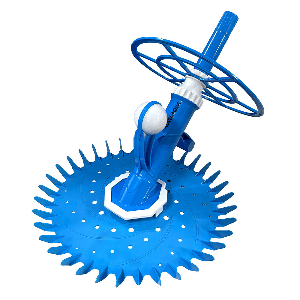 Pool Sweeps & Vacuums: AURELAQUA Automatic Pool Cleaner, Flow-valve Suction Tech for Floors, Walls & Waterline