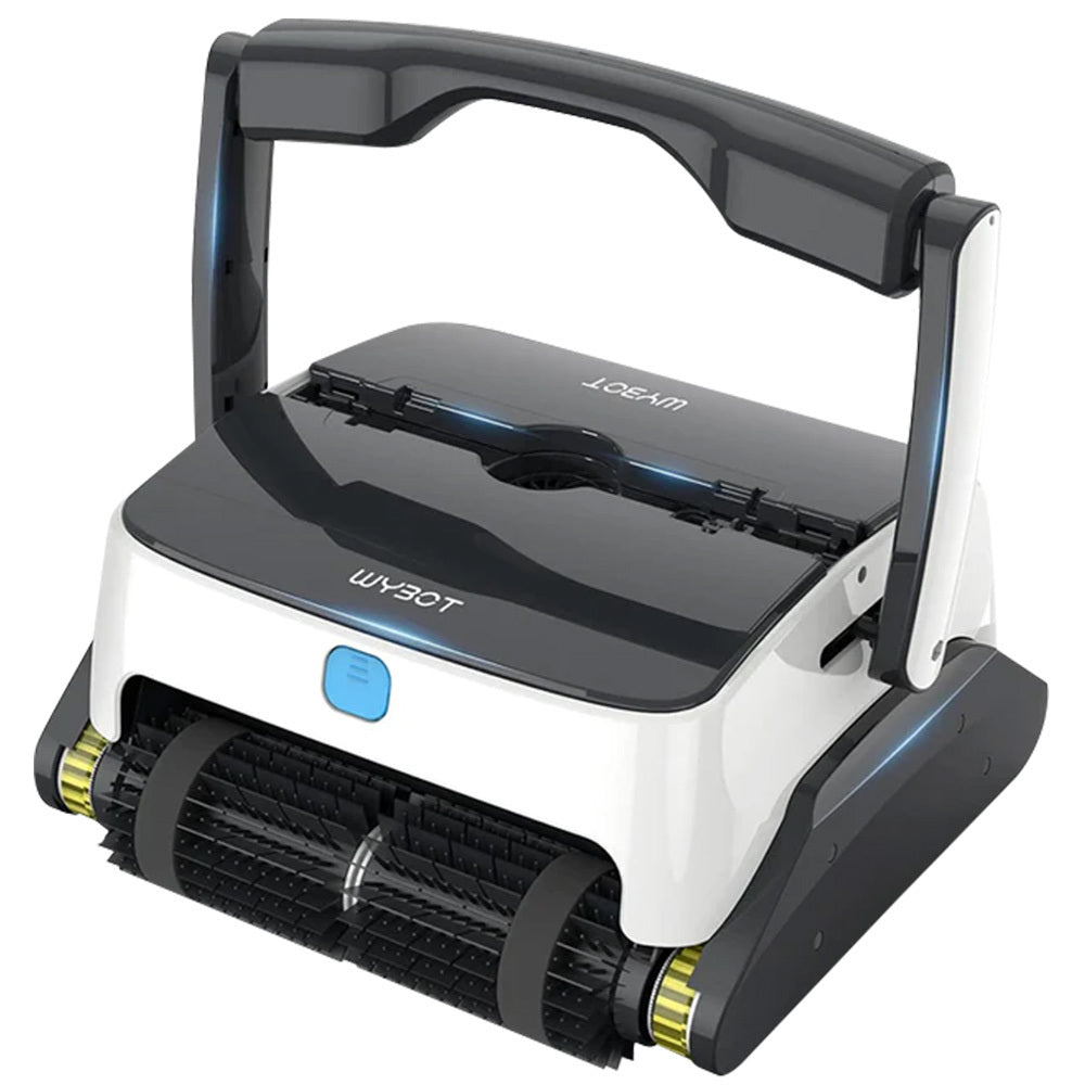 Pool Sweeps & Vacuums: WYBOT Grampus 800 Robotic Pool Cleaner, Automatic Vacuum with Quick Clean, Wall Climbing Capability, Powerful Triple Motors, Large Filter Baskets, Ideal for Large In-Ground Pools