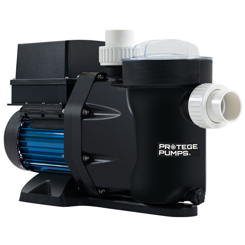 Pool Pumps: PROTEGE Variable Speed Pump, 1.0HP, 3 Speeds, Quiet, Economical, for Swimming Pool and Spa