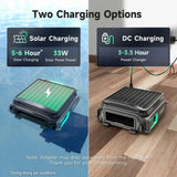WYBOT F1 Solar Robotic Pool Skimmer, Large 7L Basket, APP Control and Customisable Route, Automatic Cleaner of Leaves and Fine Debris