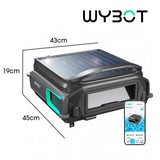 WYBOT F1 Solar Robotic Pool Skimmer, Large 7L Basket, APP Control and Customisable Route, Automatic Cleaner of Leaves and Fine Debris