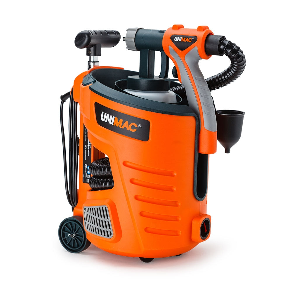 Painting Tools: UNIMAC 740W HVLP Electric Paint Sprayer Gun - DIY Spray Station Tool