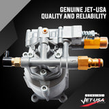 Outdoor Power Equipment: Pressure Washer Cleaner Replacement Pump, Jet-USA + other brands 3/4 Inch Shaft