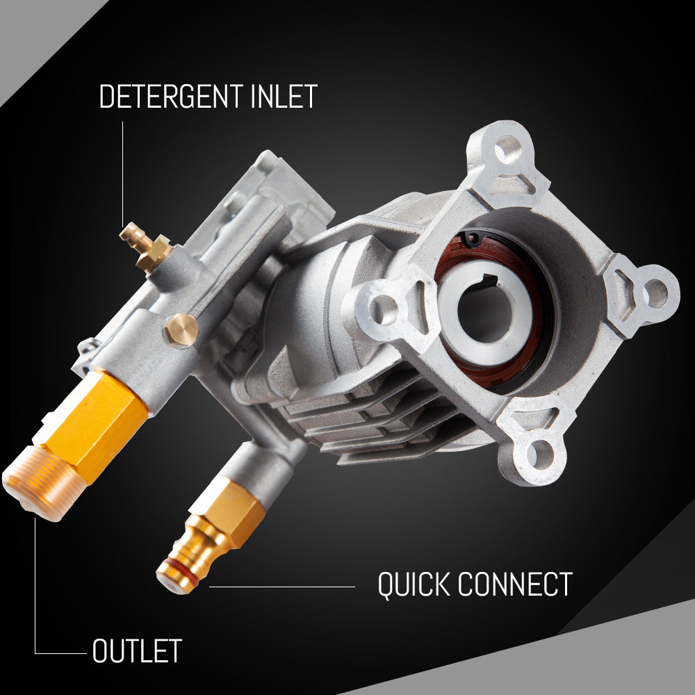 Outdoor Power Equipment: Pressure Washer Cleaner Replacement Pump, Jet-USA + other brands 3/4 Inch Shaft