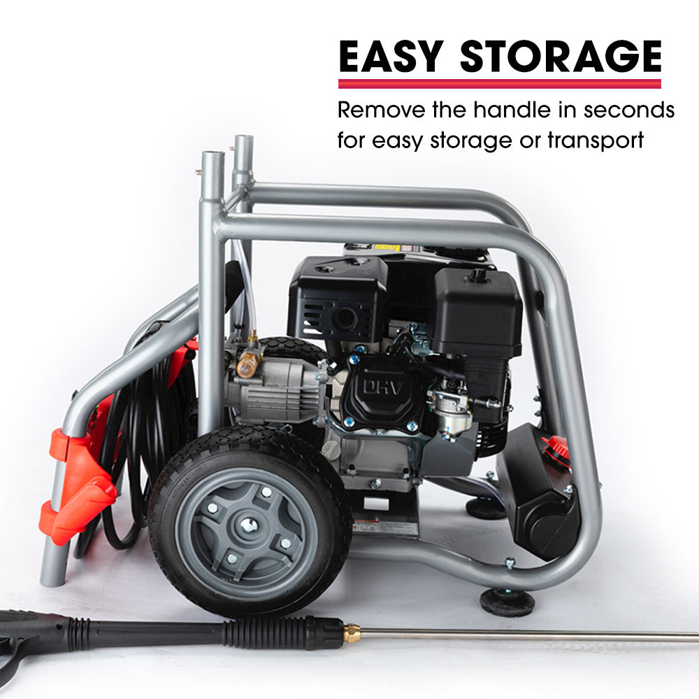 JET-USA 4800PSI Petrol Powered High Pressure Washer, - CX760