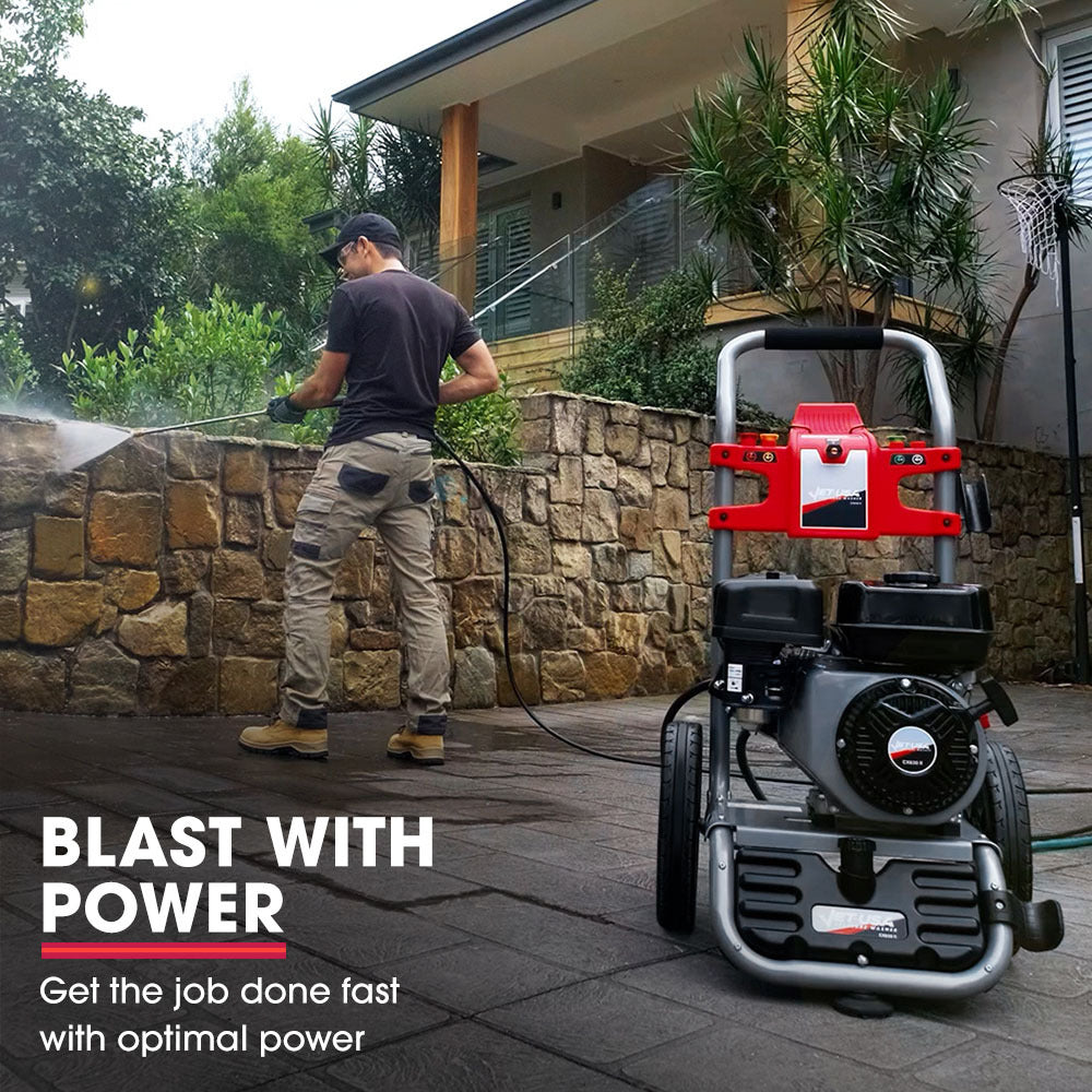 Outdoor Power Equipment: JET-USA 4800PSI Petrol Powered High Pressure Washer, - CX630