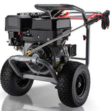 Outdoor Power Equipment: JET-USA 5000PSI Commercial Petrol Powered High Pressure Washer, 15HP 420cc, Italian Made Adjustable AR Pump, 20m Hose - TX870