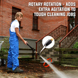 Outdoor Power Equipment: JET-USA 5000PSI Turbo Head Nozzle High Pressure Washer Water Cleaner 1/4 BSP