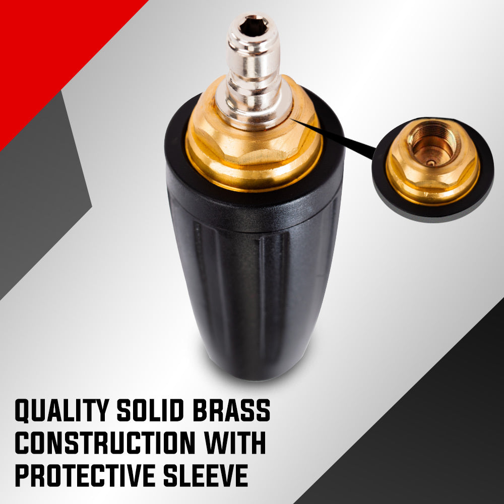 Outdoor Power Equipment: JET-USA 5000PSI Turbo Head Nozzle High Pressure Washer Water Cleaner 1/4 BSP