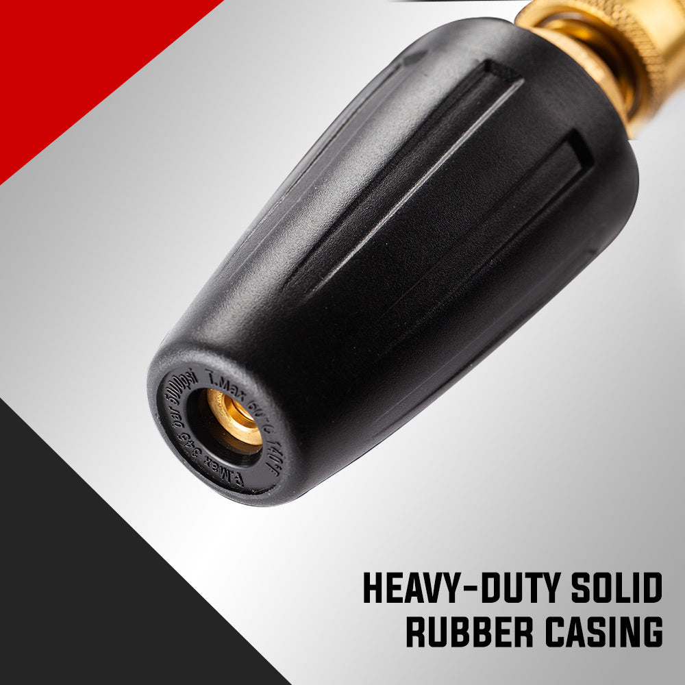 Outdoor Power Equipment: JET-USA 5000PSI Turbo Head Nozzle High Pressure Washer Water Cleaner 1/4 BSP