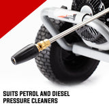 Outdoor Power Equipment: JET-USA 5000PSI Turbo Head Nozzle High Pressure Washer Water Cleaner 1/4 BSP