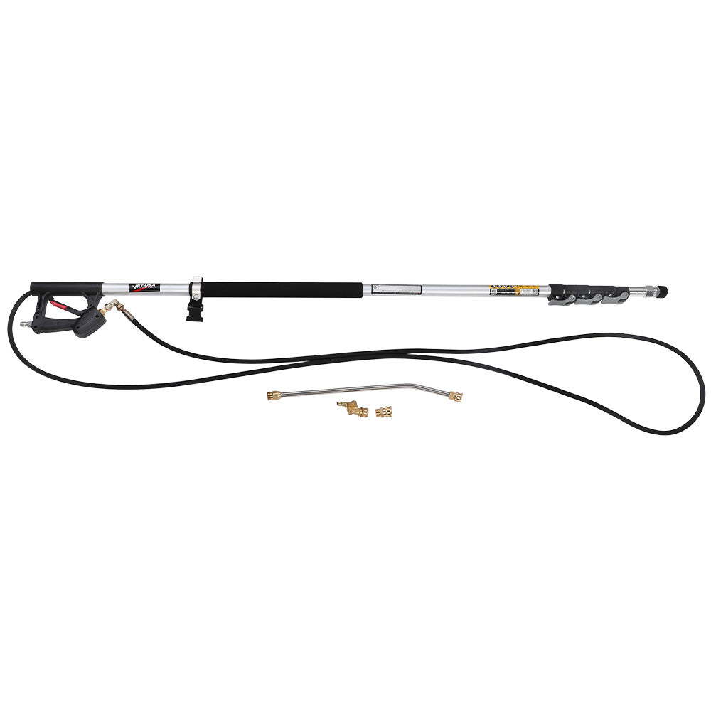Outdoor Power Equipment: Jet-USA 4000PSI 5.5M Long Telescopic Universal Pressure Washer Cleaner Pole Wand Extension Lance