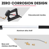 Outdoor Power Equipment: Jet-USA 4000PSI 5.5M Long Telescopic Universal Pressure Washer Cleaner Pole Wand Extension Lance