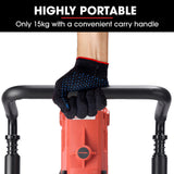 Outdoor Power Equipment: BAUMR-AG HP360e 2200W Electric Post Driver, with 2 Piling Socket Sleeves