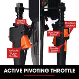 Outdoor Power Equipment: BAUMR-AG HP480 55cc 4-Stroke Petrol Post Driver, with 2 Piling Socket Sleeves