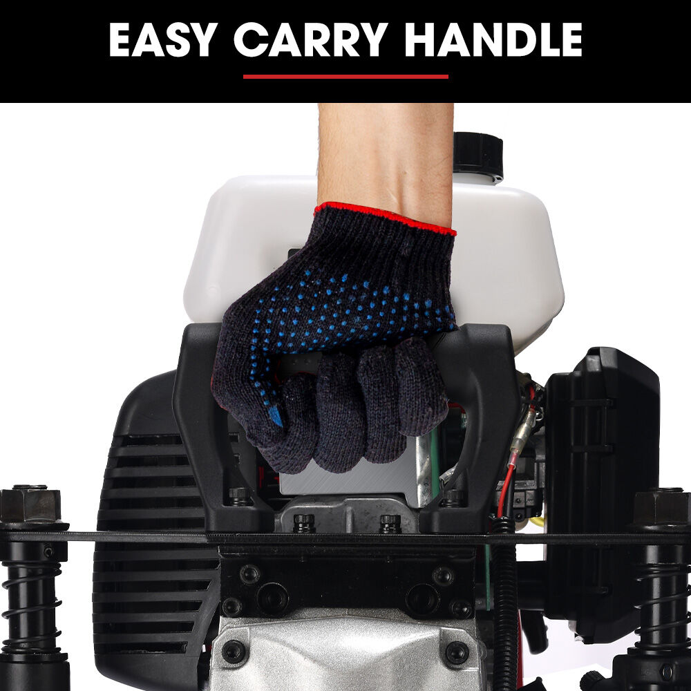 Outdoor Power Equipment: BAUMR-AG HP480 55cc 4-Stroke Petrol Post Driver, with 2 Piling Socket Sleeves