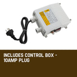 Irrigation Pumps: Protege 1.5HP Submersible Bore Water Pump Deep Well Irrigation Stainless Steel