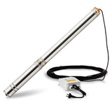 Irrigation Pumps: Protege 2HP Submersible Bore Water Pump Well Irrigation Stainless Steel 240V Deep