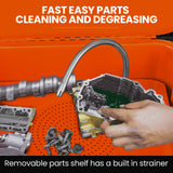 Automotive Repair & Speciality Tools: Unimac 22L Auto Parts Washer, for Home, Business and Small Garages